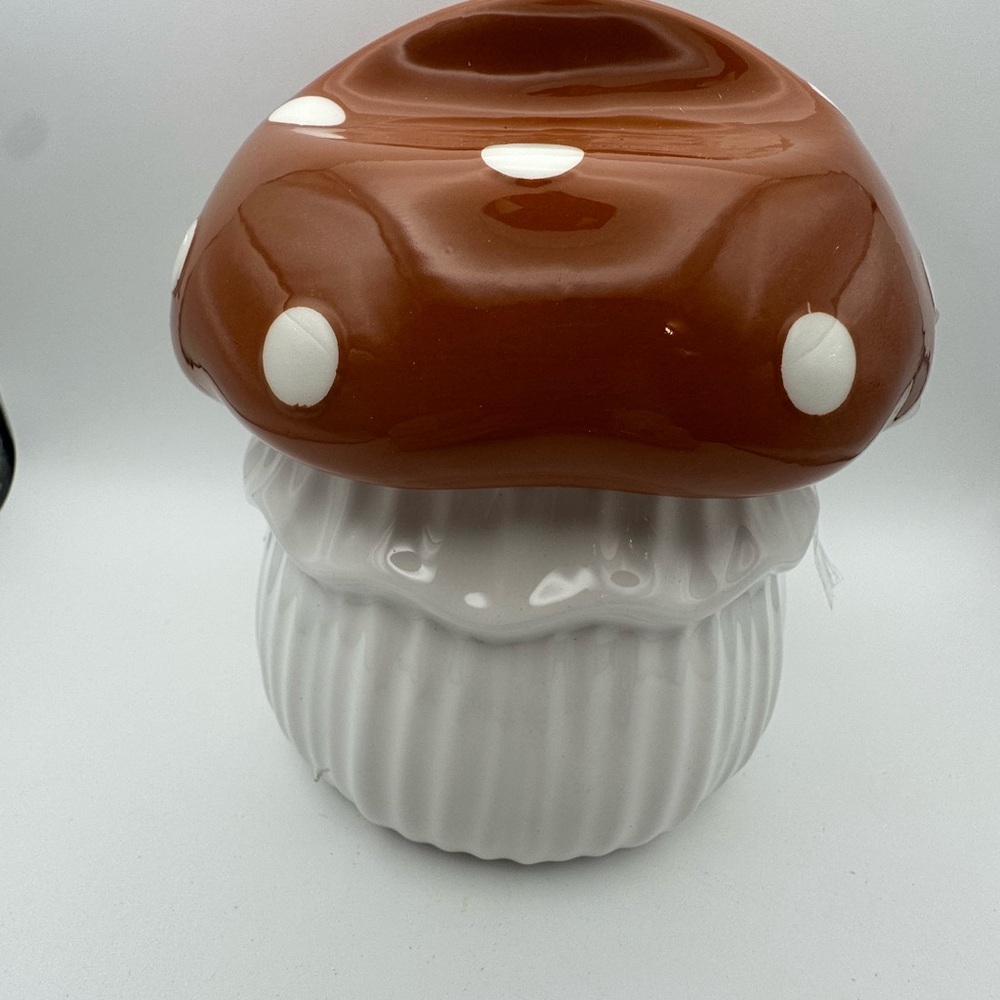 Mushroom House Shaped Ceramic Jar - Picture 5 of 13